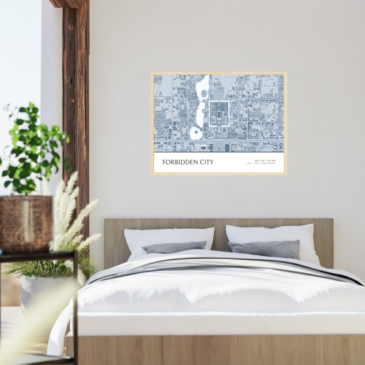 Forbidden City Poster -  Street Map 6