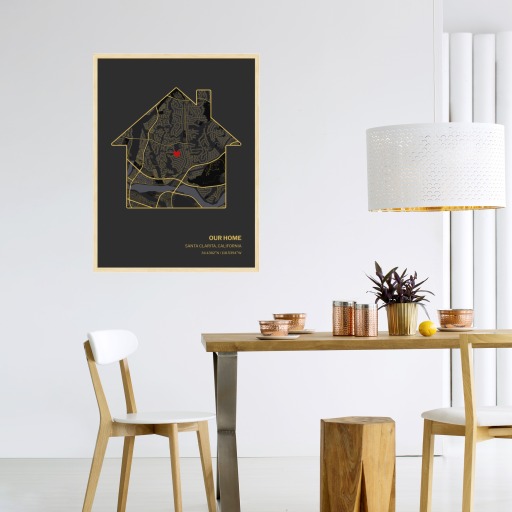 Our Home Poster - Street Map 5