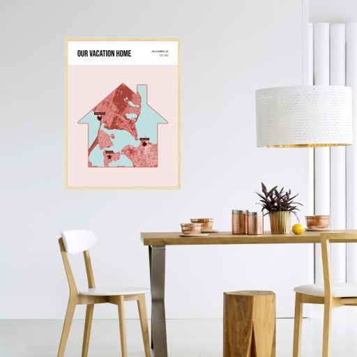 Our Vacation Home Poster - Street Map 5