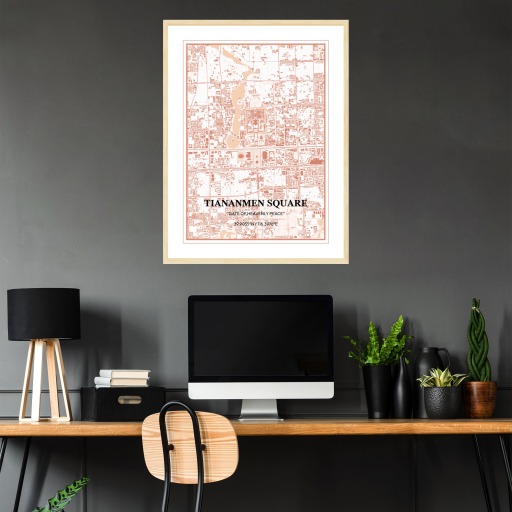 Tiananmen Square - Street Map 2