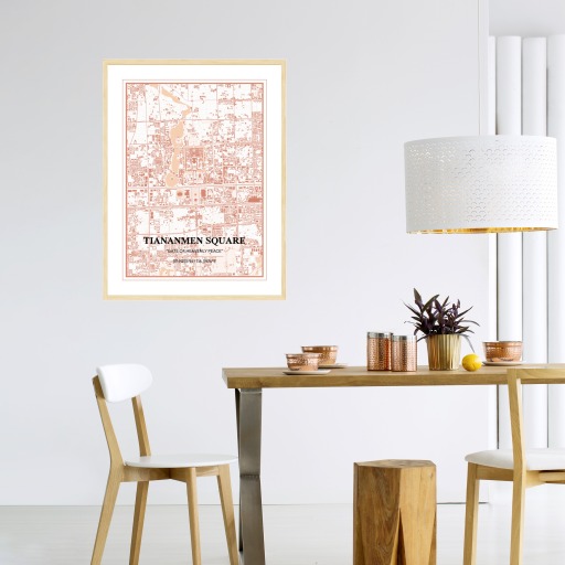 Tiananmen Square - Street Map 3