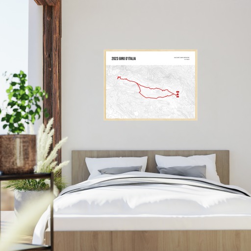 2023 Giro d'Italia Poster - Route Map 5