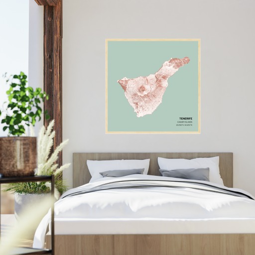 Island of Tenerife Poster - Street Map 5