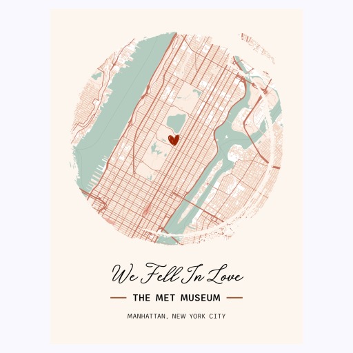 Where We Fell In Love Poster - Street Map 1