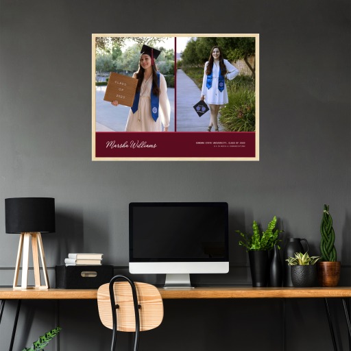 Graduation Photo Shoot Poster - Photo Collage Print 3