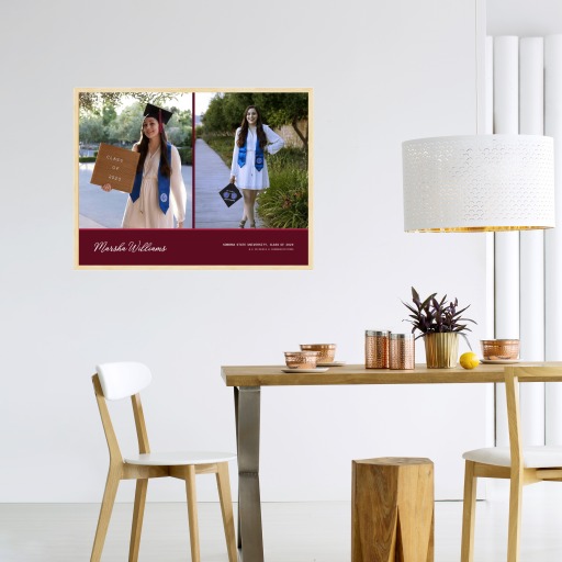 Graduation Photo Shoot Poster - Photo Collage Print 4