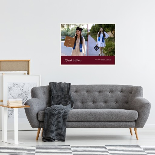 Graduation Photo Shoot Poster - Photo Collage Print 5