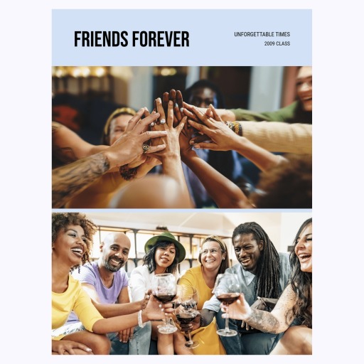 Classmates Reunited - Photo Collage Print 1