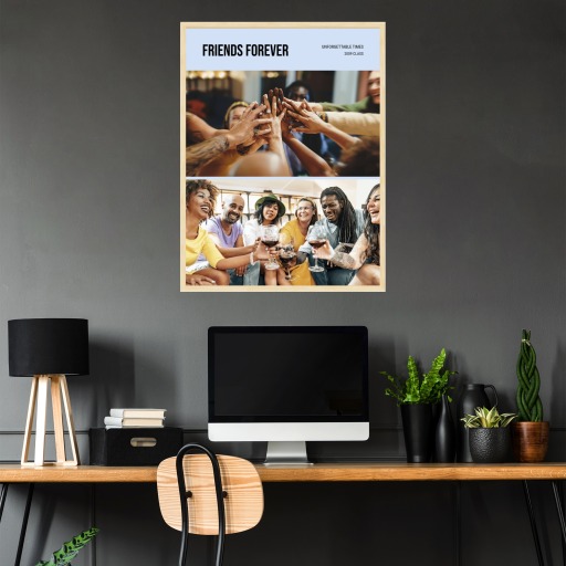 Classmates Reunited - Photo Collage Print 2