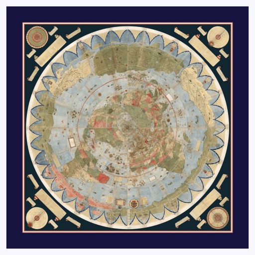 Urbano Monti — World Map as of 1587 1