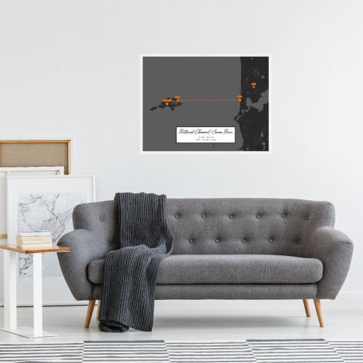 Rottnest Channel Swim Race - Route Map 4