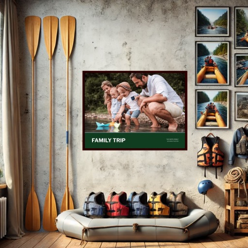 River Adventures with the Kids - Photo Collage Print 5