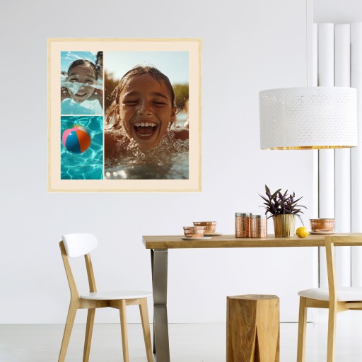 Pool Day Poster - Photo Collage Print 5