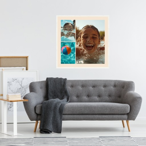 Pool Day Poster - Photo Collage Print 6