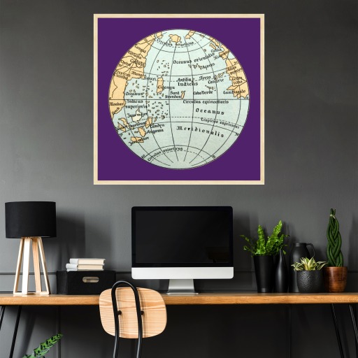 Martin Behaim - World Map (1492) 2