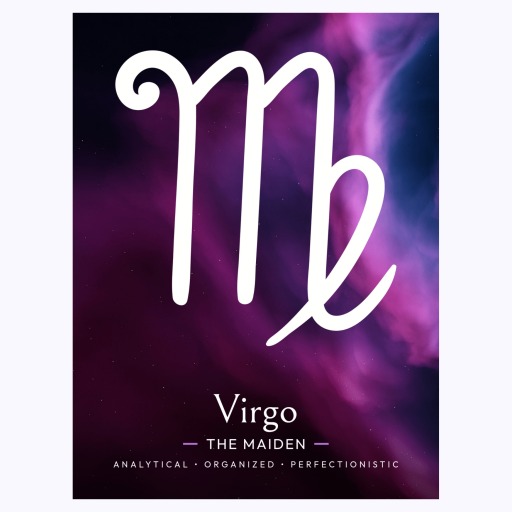 Virgo in Curvy Print - Custom Zodiac Sign Poster 6