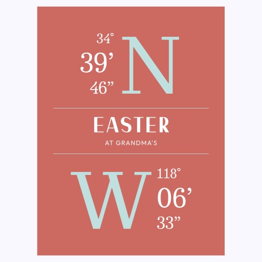 Easter at Grandma's Poster - Coordinates 6
