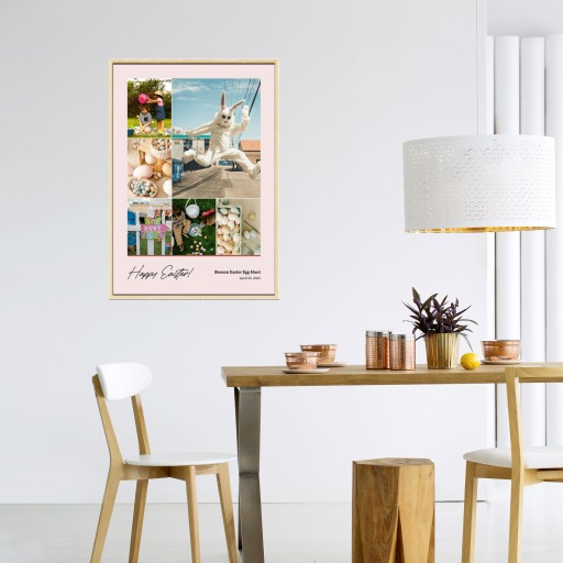 Easter Egg Hunt Poster - Photo Collage Print 9