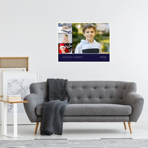 The Journey of Time Poster - Photo Collage Print 11