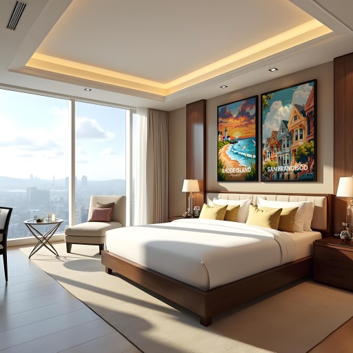 San Francisco Travel Print - Vintage Travel Art Poster 10