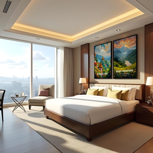 Smoky Mountains National Park Travel Print - Vintage Travel Art Poster 10