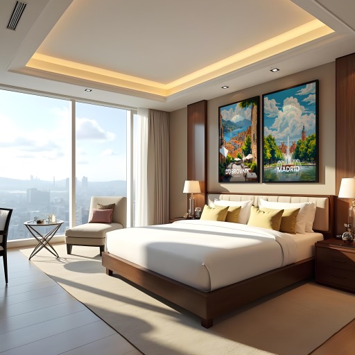 Madrid Travel Print - Vintage Travel Art Poster 10