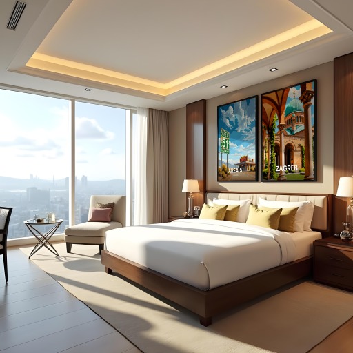 Zagreb Travel Print - Vintage Travel Art Poster 10