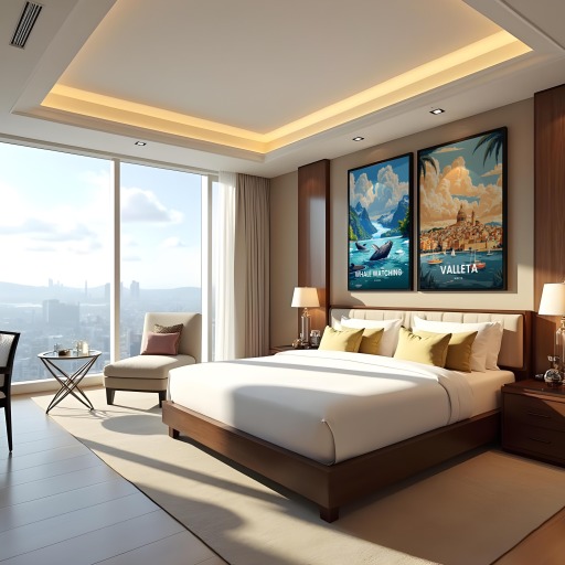 Valleta Travel Print - Vintage Travel Art Poster 9