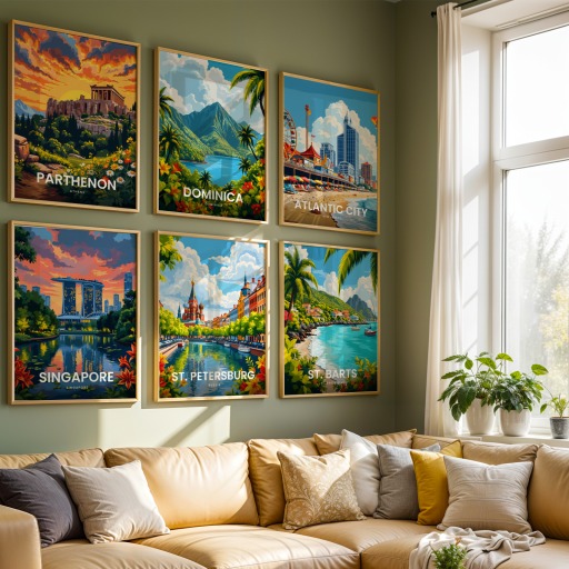 St. Petersburg Travel Print - Vintage Travel Art Poster 8