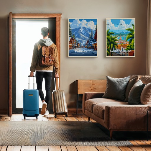 Park City Travel Print - Vintage Travel Art Poster 11