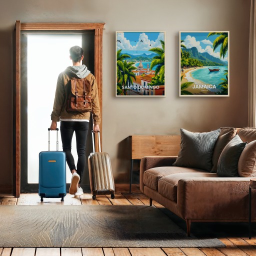 Santo Domingo Travel Print - Vintage Travel Art Poster 11