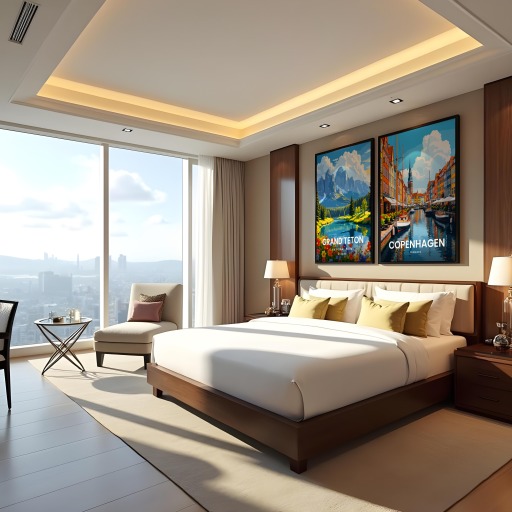 Copenhagen Travel Print - Vintage Travel Art Poster 10