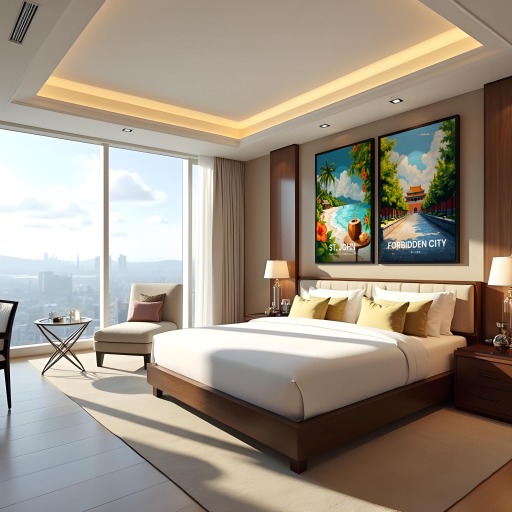 Forbidden City Travel Print - Vintage Travel Art Poster 10