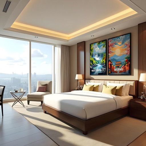 Beijing Travel Print - Vintage Travel Art Poster 10