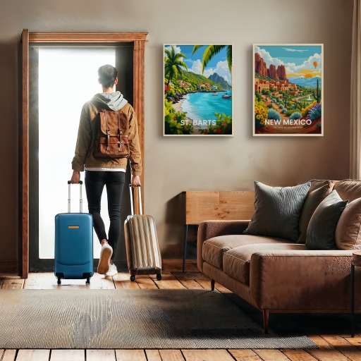 St. Barts Travel Print - Vintage Travel Art Poster 11