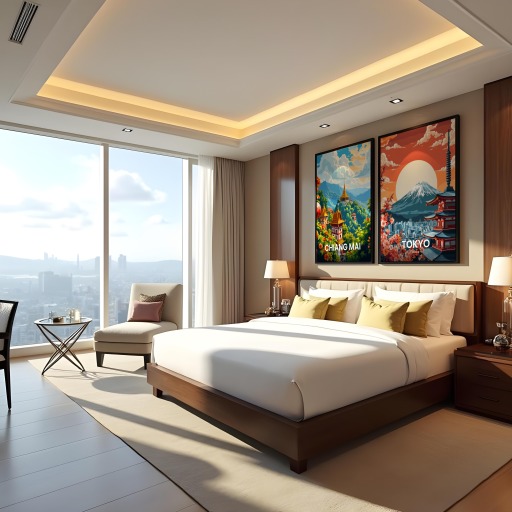 Tokyo Travel Print - Vintage Travel Art Poster 10