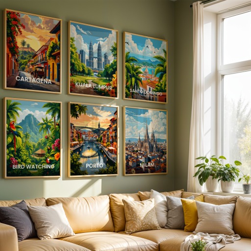 Porto Travel Print - Vintage Travel Art Poster 8