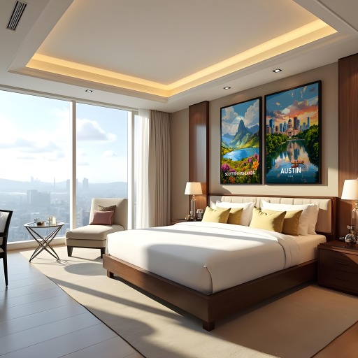 Austin Travel Print - Vintage Travel Art Poster 10