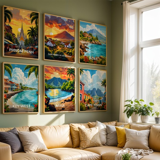 Maui Travel Print - Vintage Travel Art Poster 8