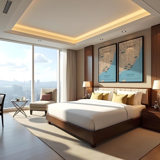 Lisbon Airbnb Tourist Poster in Road Trip - Street Map 10