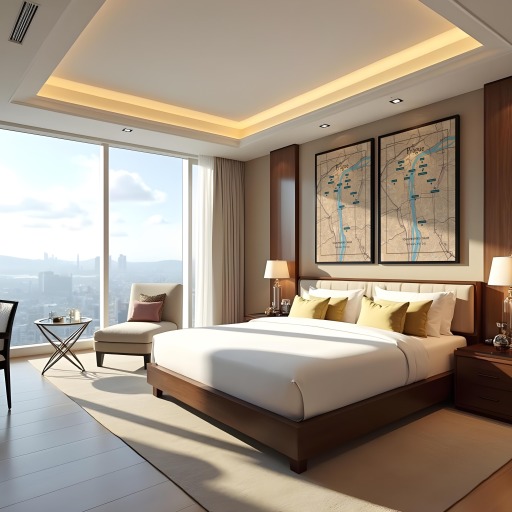 Prague Airbnb Tourist Poster in Road Trip - Street Map 9