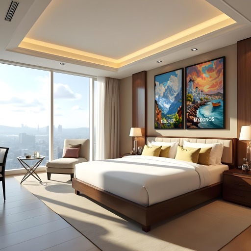 Mykanos Travel Print - Vintage Travel Art Poster 10