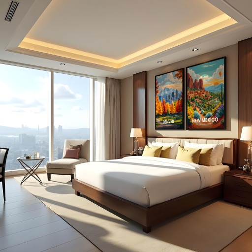 New Mexico Travel Print - Vintage Travel Art Poster 10