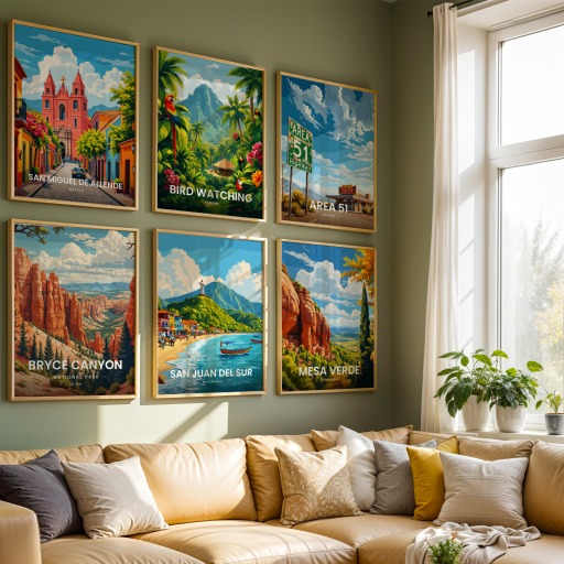 San Juan del Sur Travel Print - Vintage Travel Art Poster 8