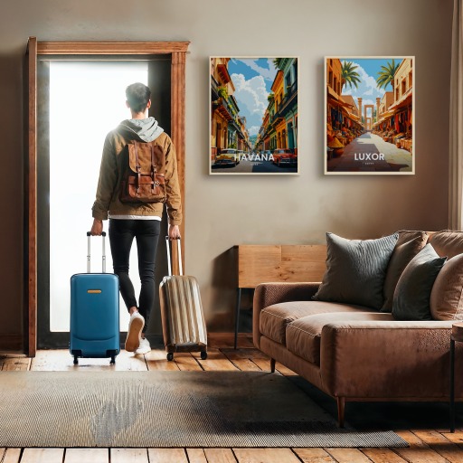 Havana Travel Print - Vintage Travel Art Poster 11