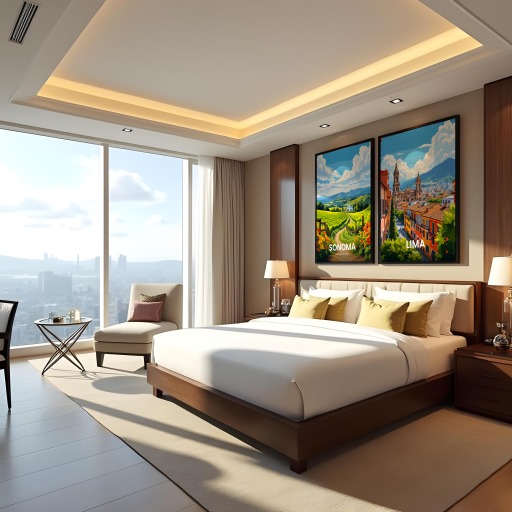 Lima Travel Print - Vintage Travel Art Poster 10