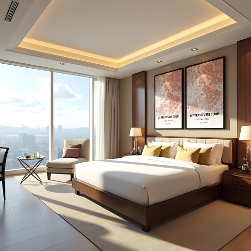 My Stay in Trastevere Poster - Route Map 9