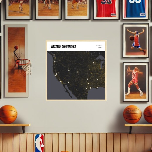 Western Conference Poster - Street Map 2