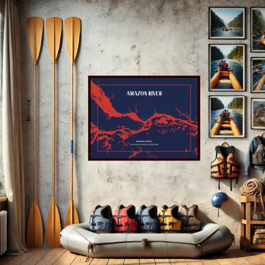 Amazon River through Manaus in High Energy 2