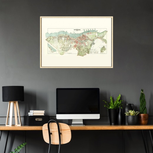 Ludvig Simon - Gothenburg map (1888) 7